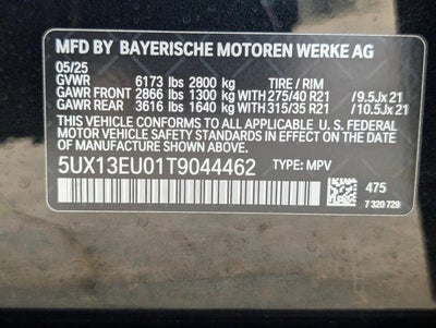 2026 BMW X5 sDrive40i Sports Activity Vehicle