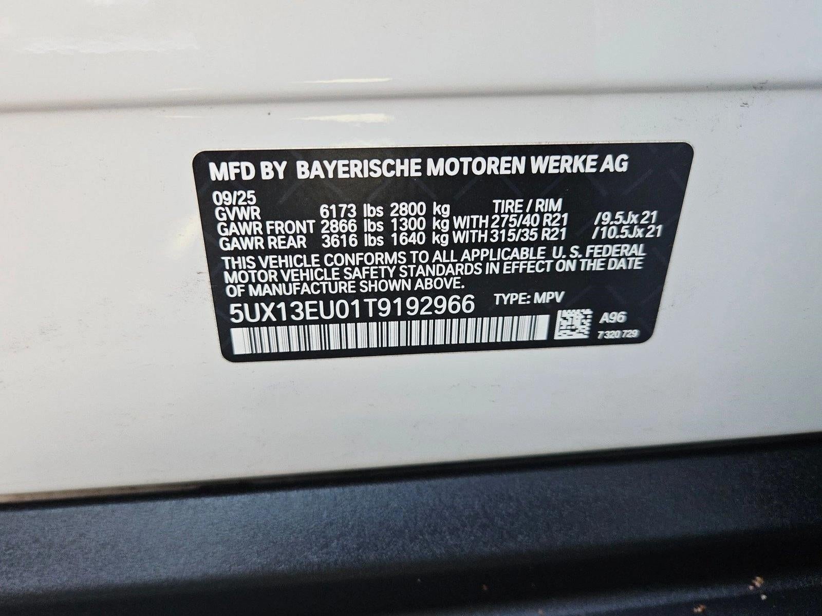 2026 BMW X5 sDrive40i Sports Activity Vehicle