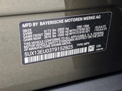 2026 BMW X5 sDrive40i Sports Activity Vehicle