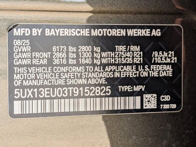 2026 BMW X5 sDrive40i Sports Activity Vehicle