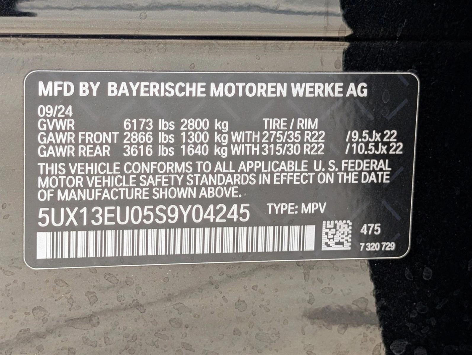 2025 BMW X5 sDrive40i Sports Activity Vehicle