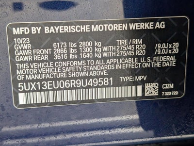 2024 BMW X5 sDrive40i Sports Activity Vehicle