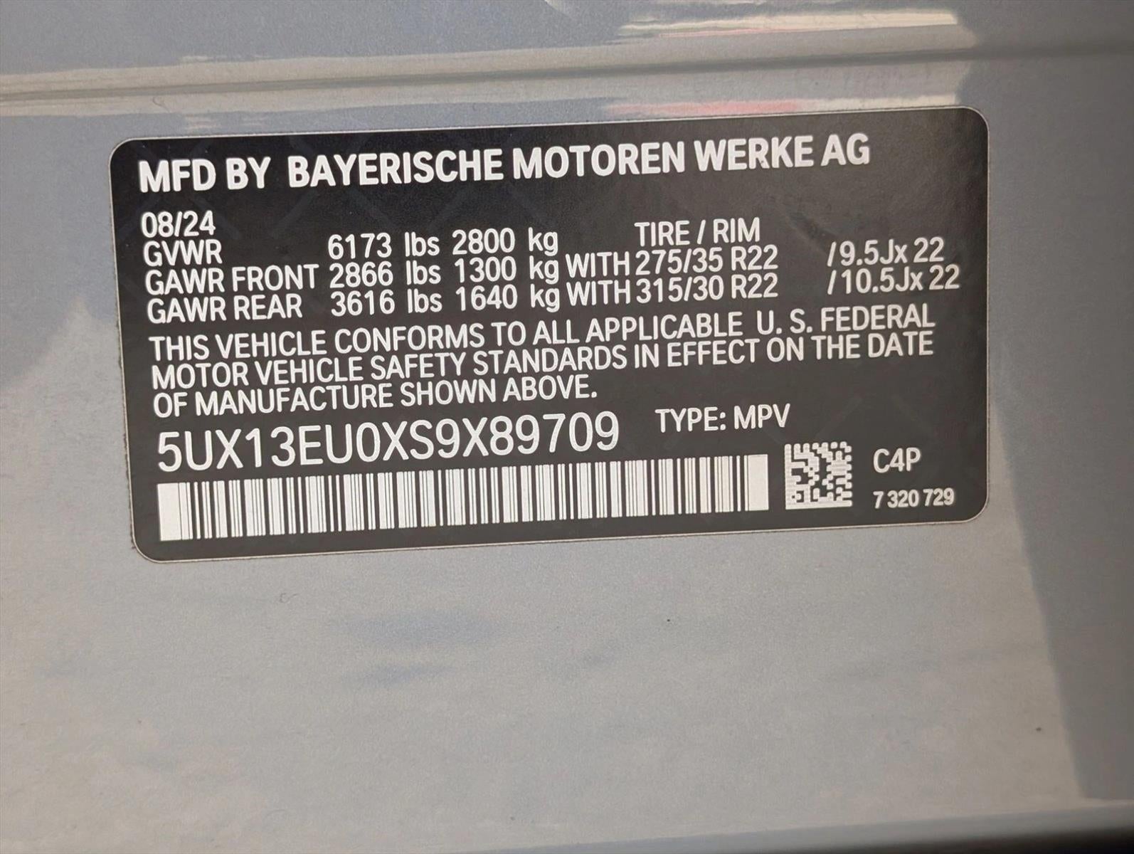 2025 BMW X5 sDrive40i Sports Activity Vehicle