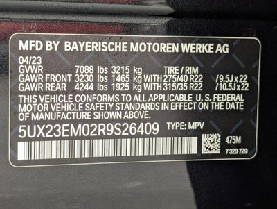 2024 BMW X7 xDrive40i Sports Activity Vehicle