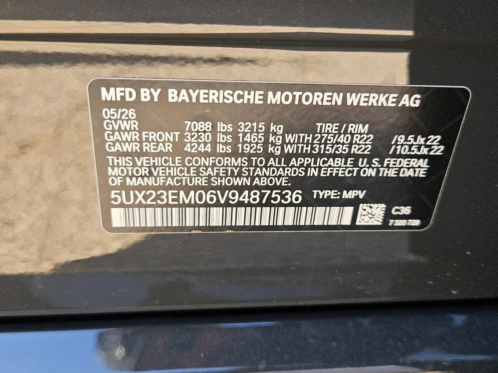 2027 BMW X7 xDrive40i Sports Activity Vehicle