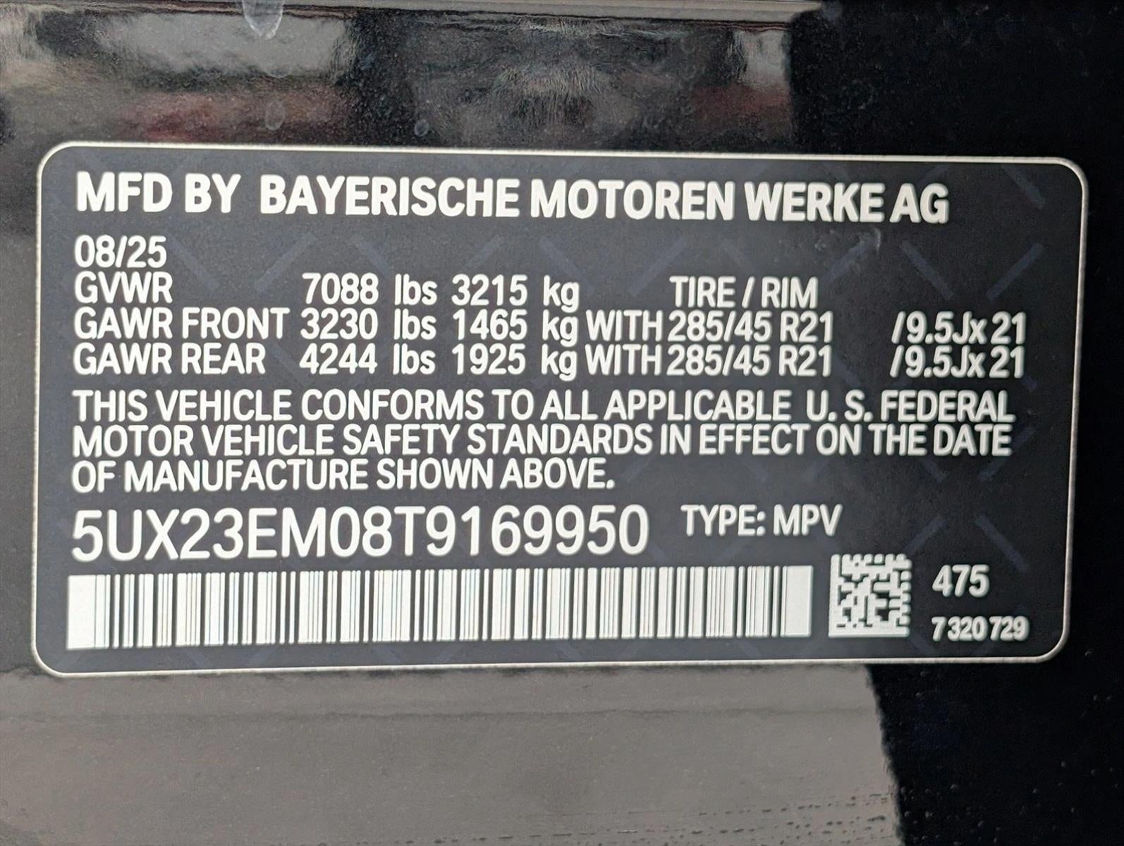 2026 BMW X7 xDrive40i Sports Activity Vehicle
