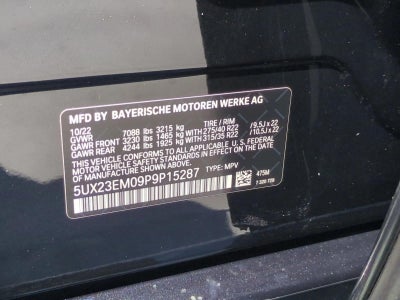 2023 BMW X7 xDrive40i Sports Activity Vehicle