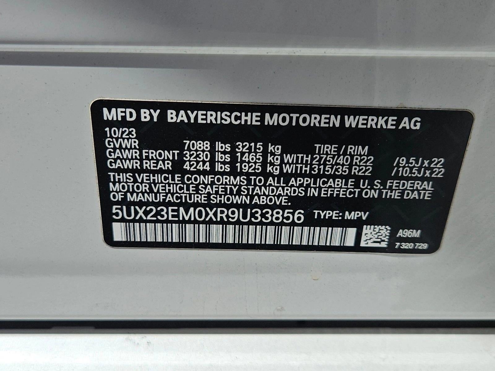 2024 BMW X7 xDrive40i Sports Activity Vehicle
