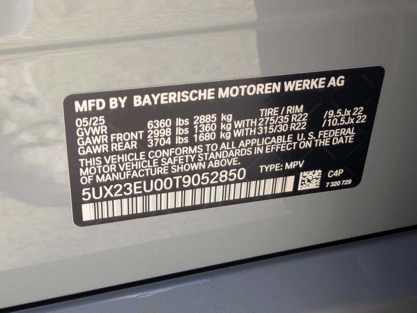 2026 BMW X5 xDrive40i Sports Activity Vehicle