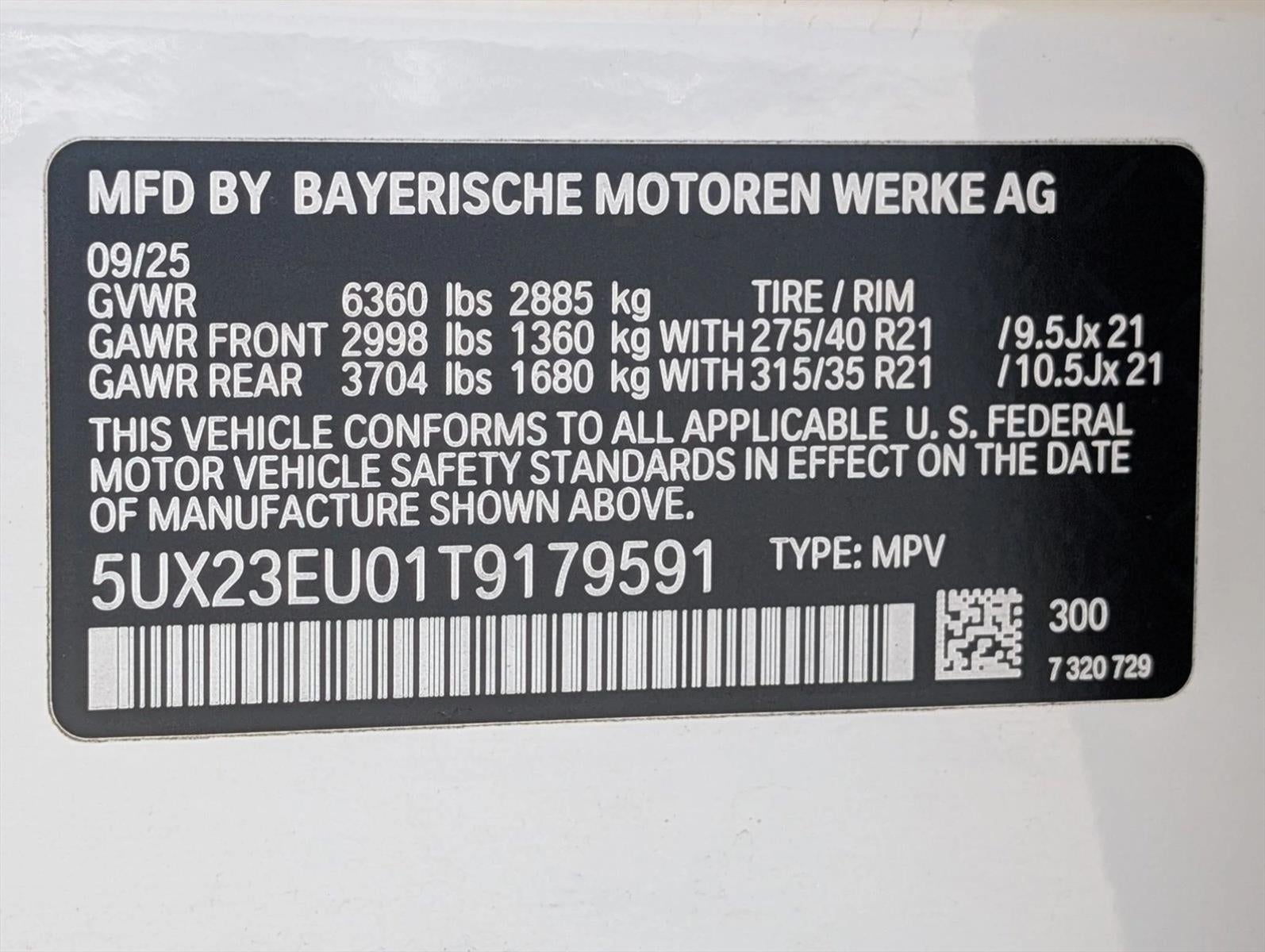 2026 BMW X5 xDrive40i Sports Activity Vehicle