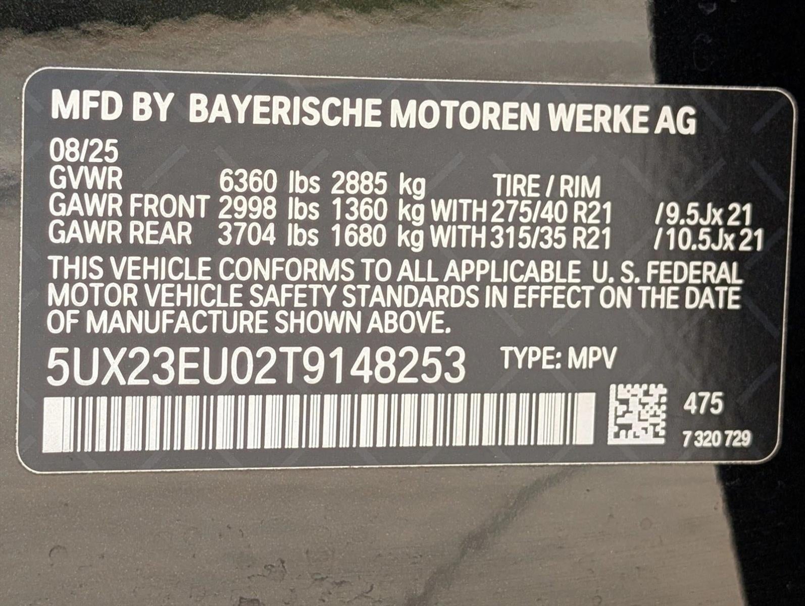 2026 BMW X5 xDrive40i Sports Activity Vehicle