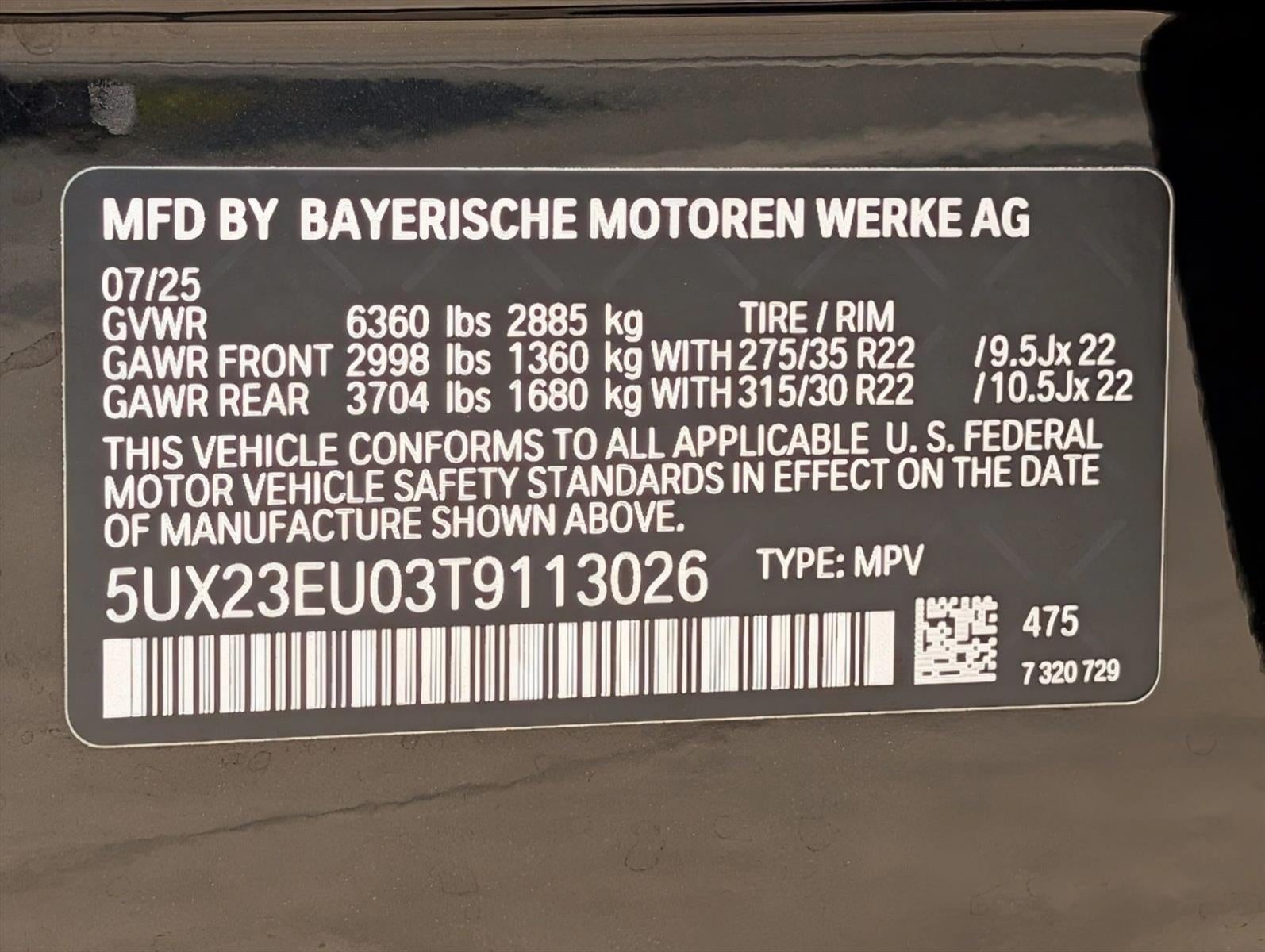 2026 BMW X5 xDrive40i Sports Activity Vehicle