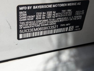 2025 BMW X7 M60i Sports Activity Vehicle