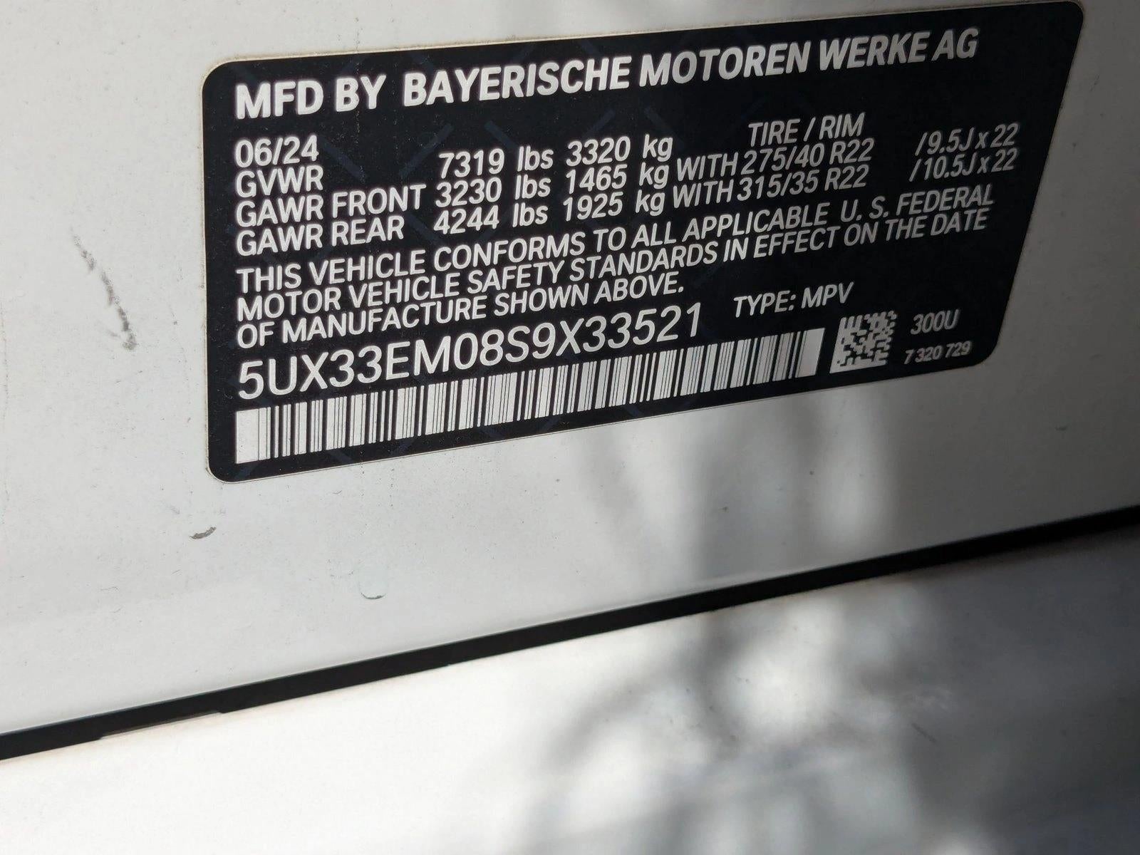 2025 BMW X7 M60i Sports Activity Vehicle