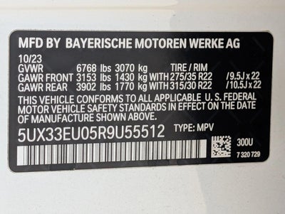 2024 BMW X5 M60i Sports Activity Vehicle
