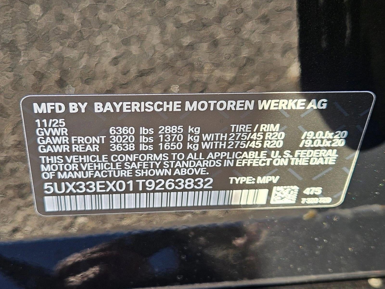 2026 BMW X6 xDrive40i Sports Activity Coupe