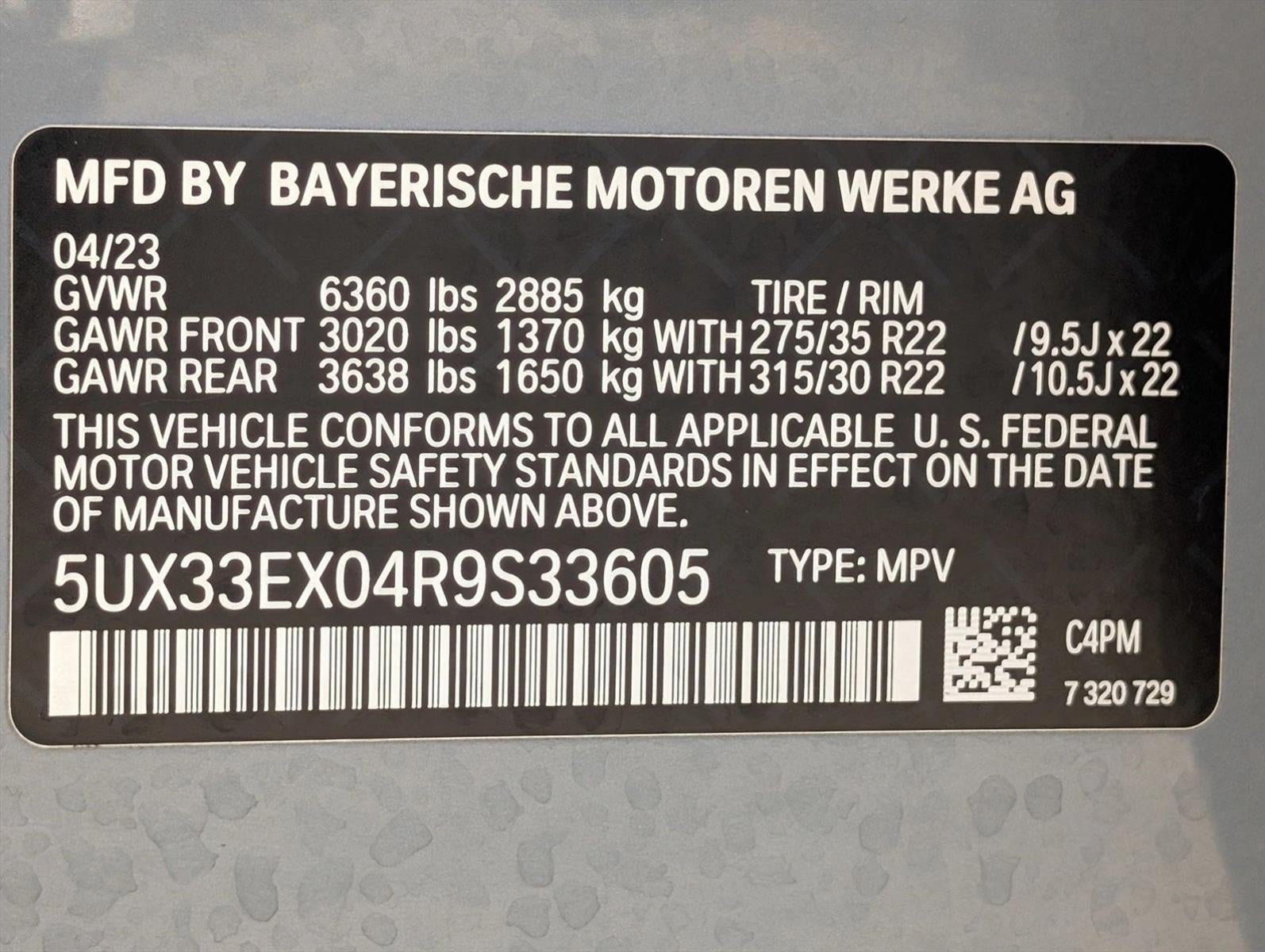 2024 BMW X6 xDrive40i Sports Activity Coupe