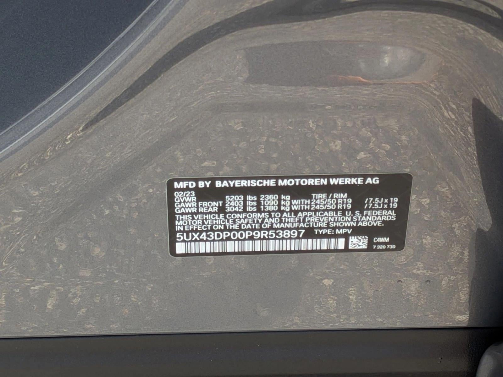 2023 BMW X3 sDrive30i Sports Activity Vehicle