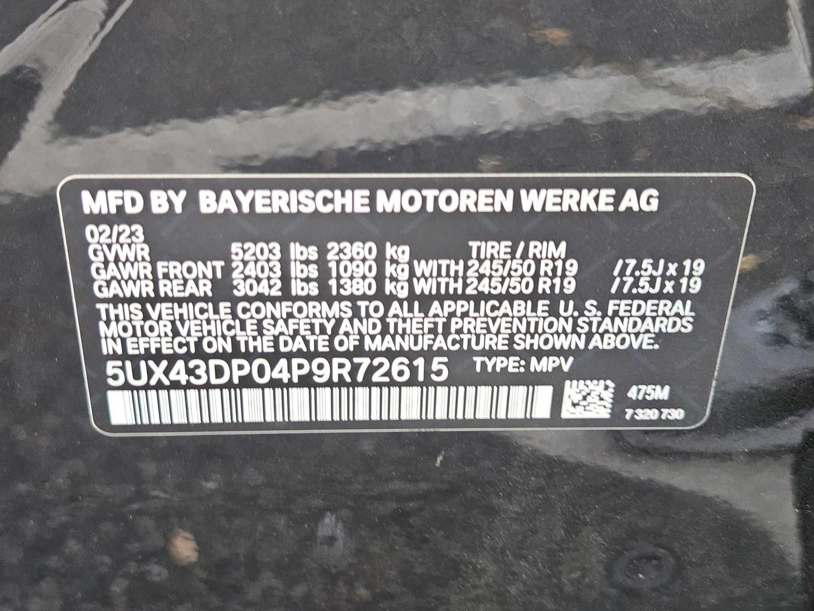 2023 BMW X3 sDrive30i Sports Activity Vehicle