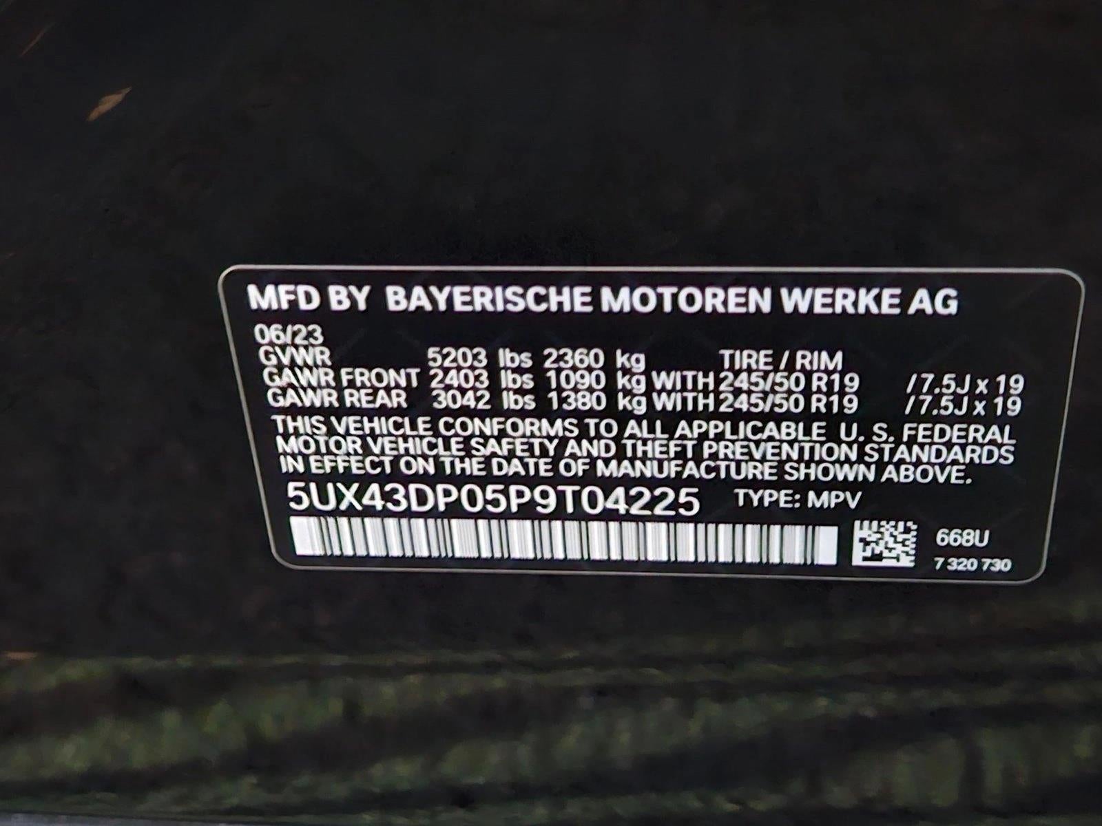 2023 BMW X3 sDrive30i Sports Activity Vehicle