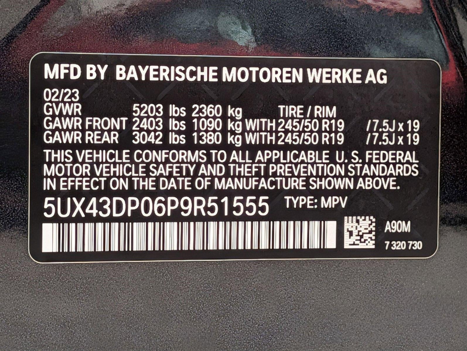 2023 BMW X3 sDrive30i Sports Activity Vehicle