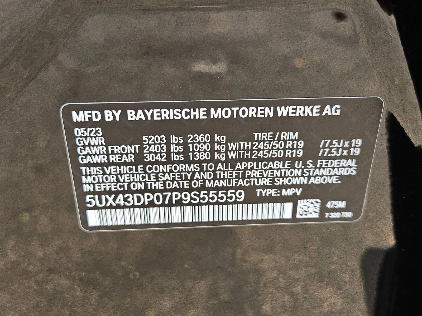 2023 BMW X3 sDrive30i Sports Activity Vehicle