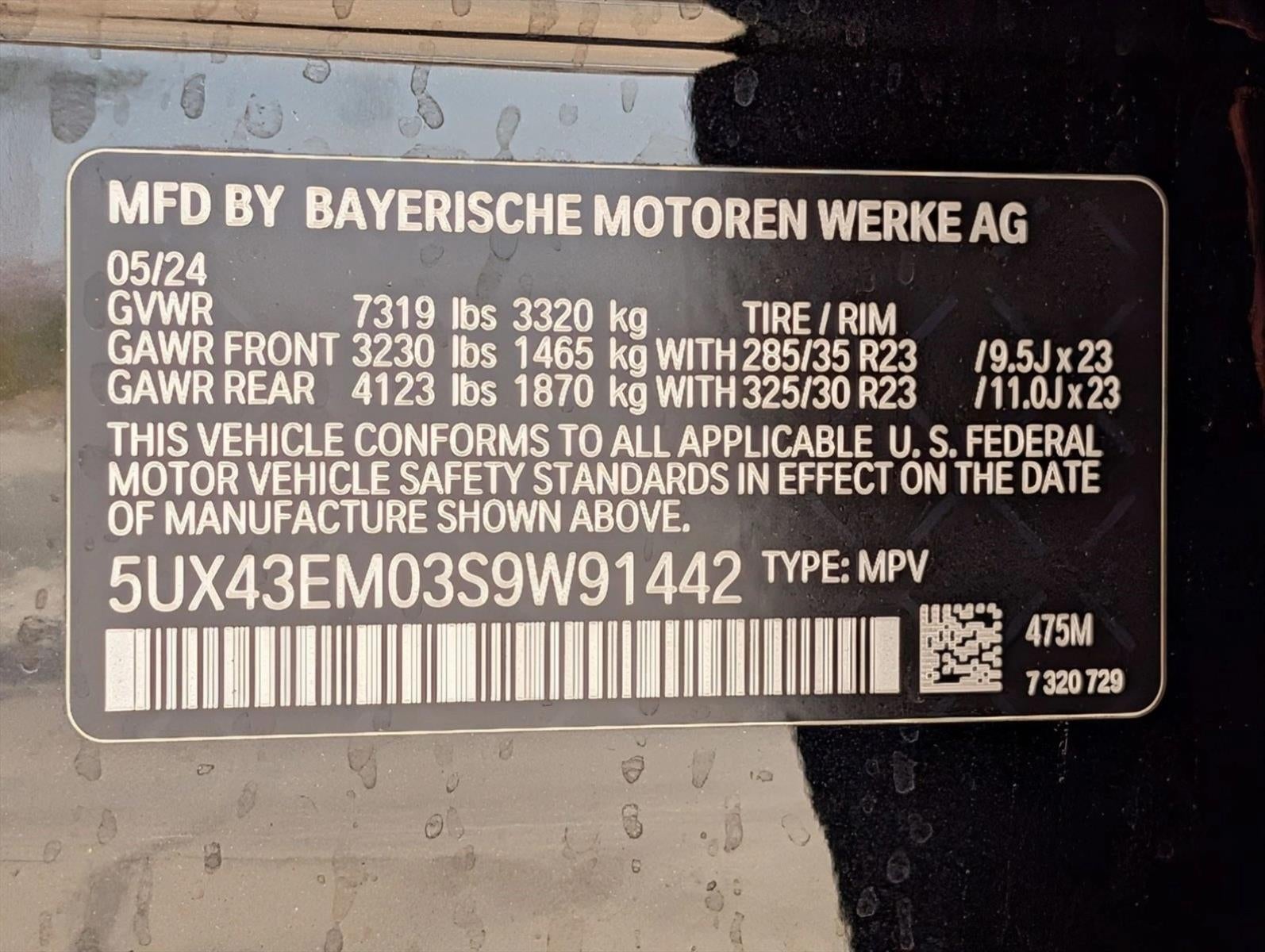 2025 BMW X7 ALPINA XB7 Sports Activity Vehicle
