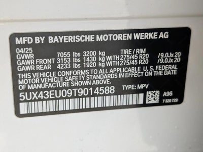 2026 BMW X5 xDrive50e Plug-In Hybrid