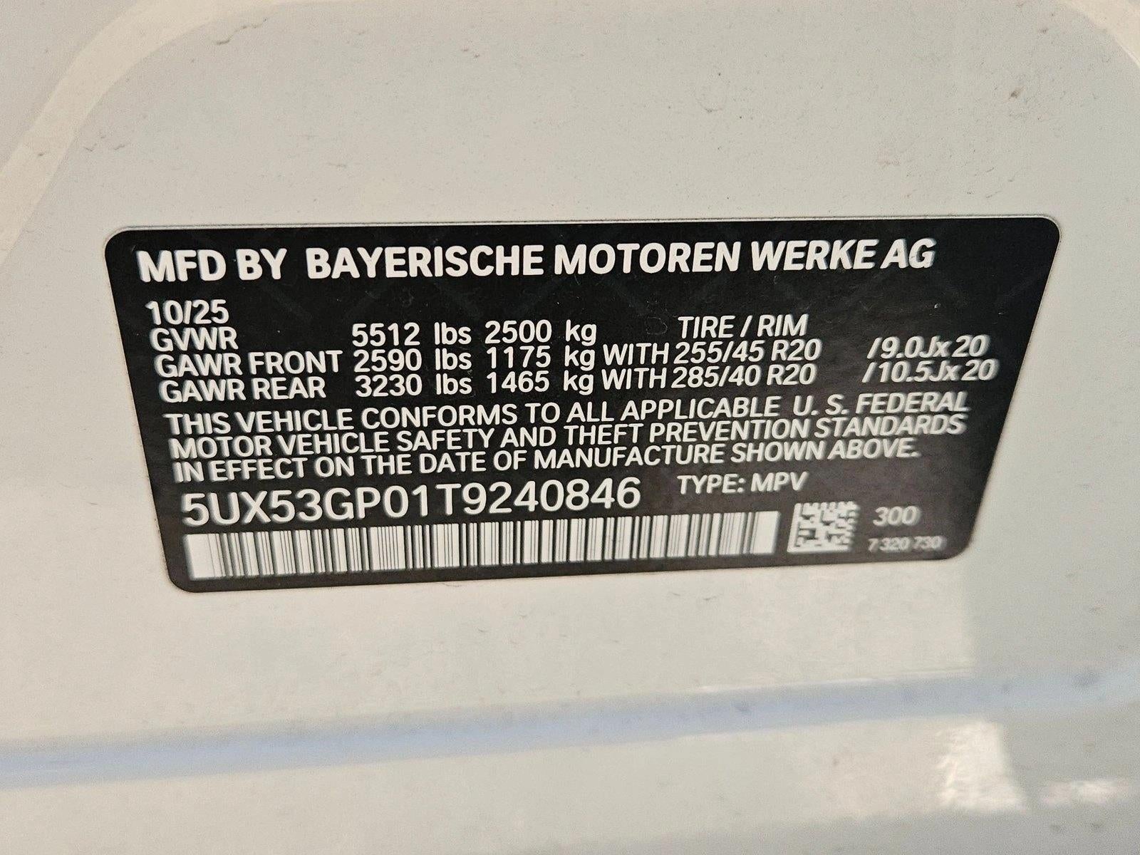 2026 BMW X3 30 xDrive Sports Activity Vehicle
