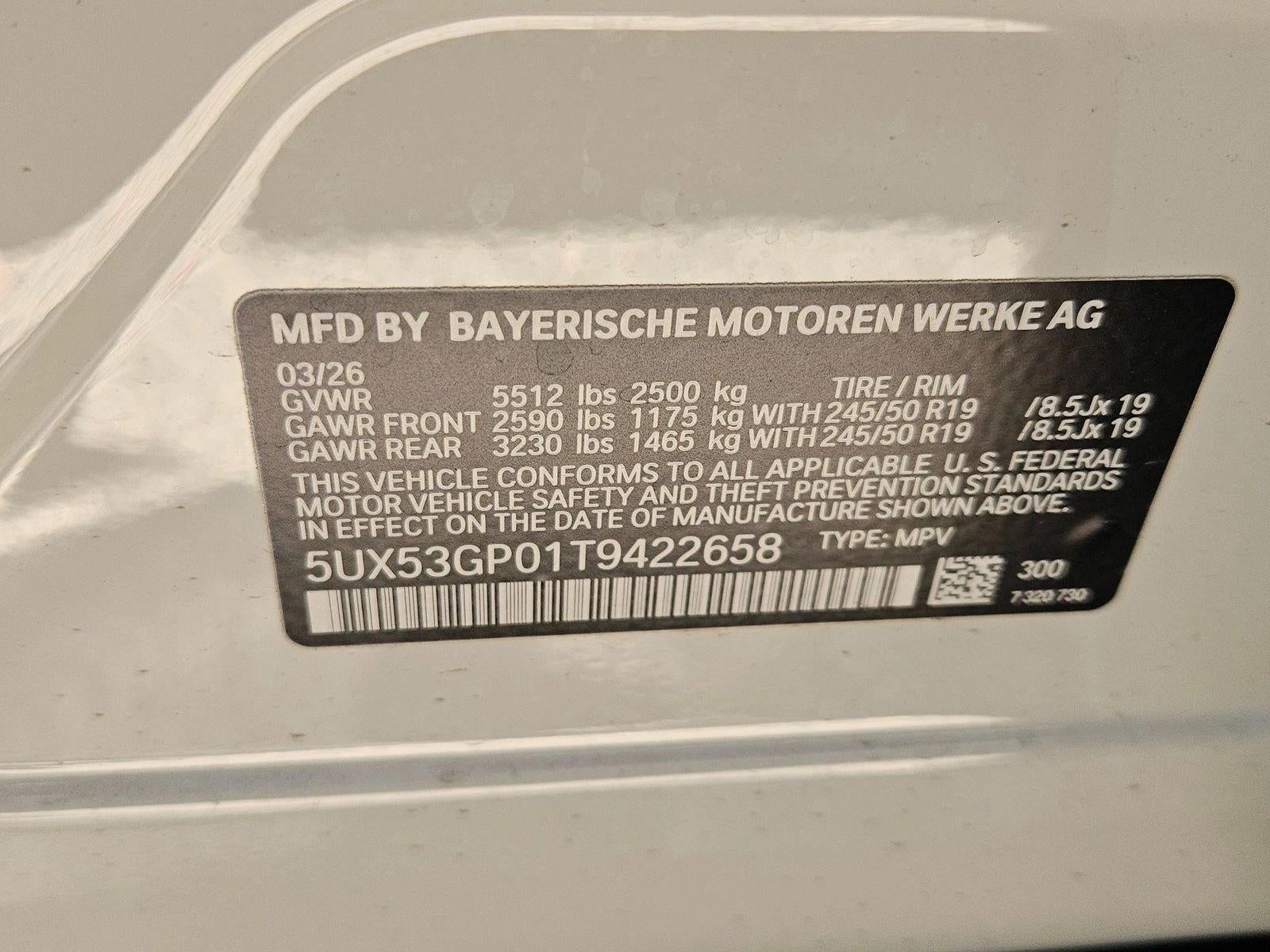2026 BMW X3 30 xDrive Sports Activity Vehicle
