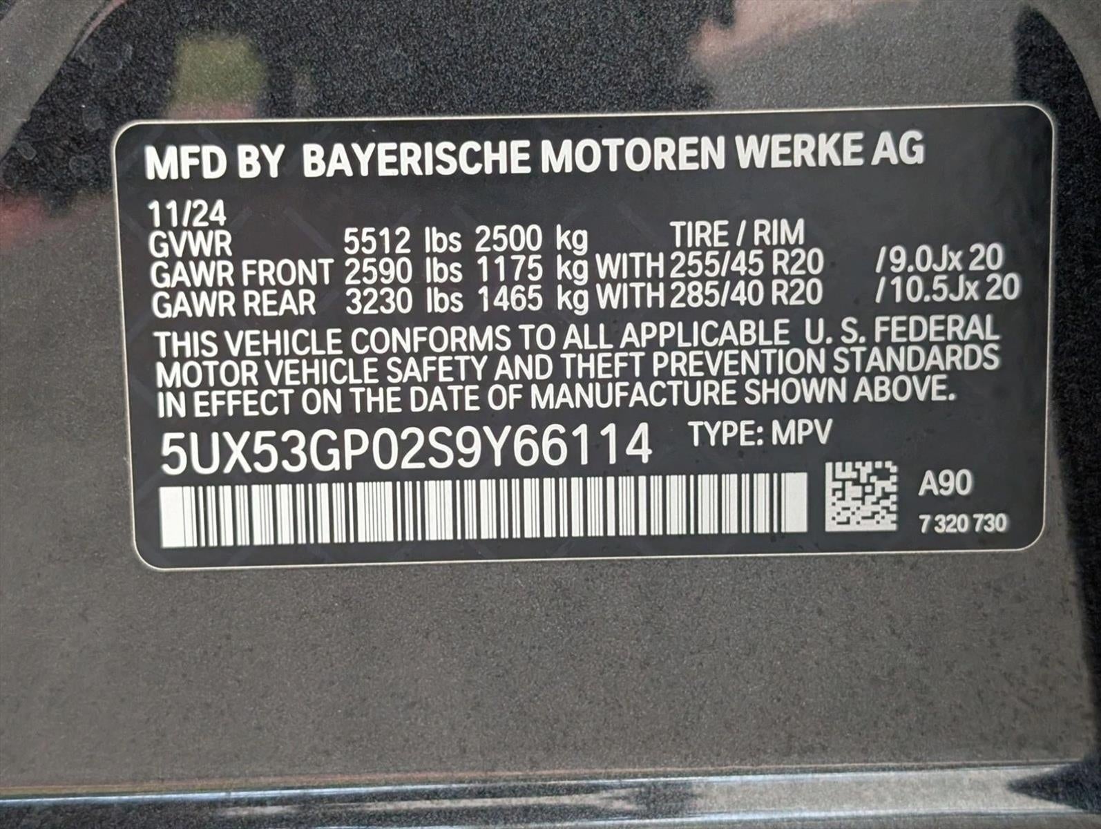 2025 BMW X3 30 xDrive Sports Activity Vehicle