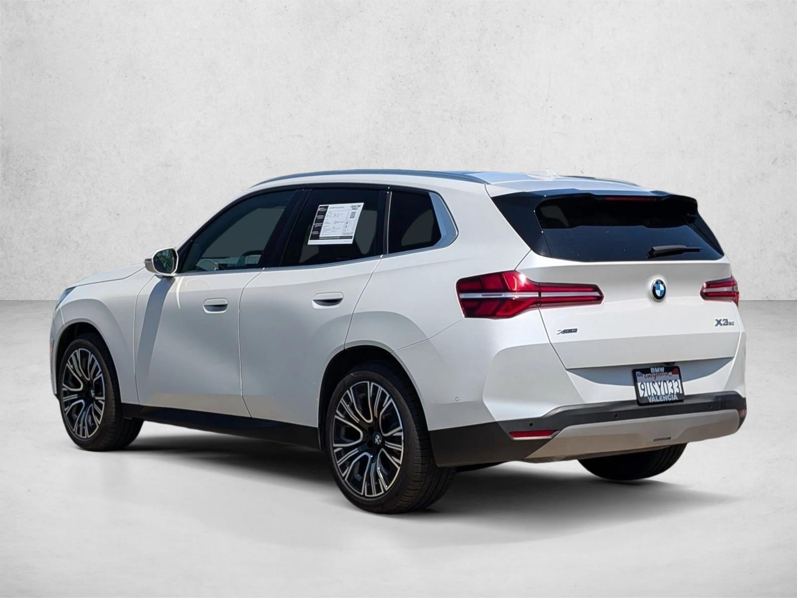 2025 BMW X3 30 xDrive Sports Activity Vehicle