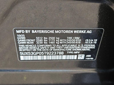 2026 BMW X3 30 xDrive Sports Activity Vehicle