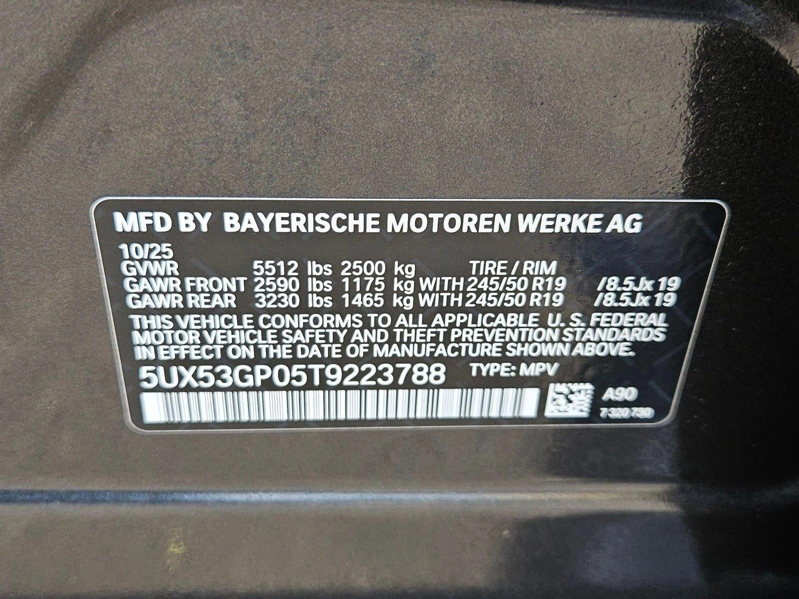 2026 BMW X3 30 xDrive Sports Activity Vehicle