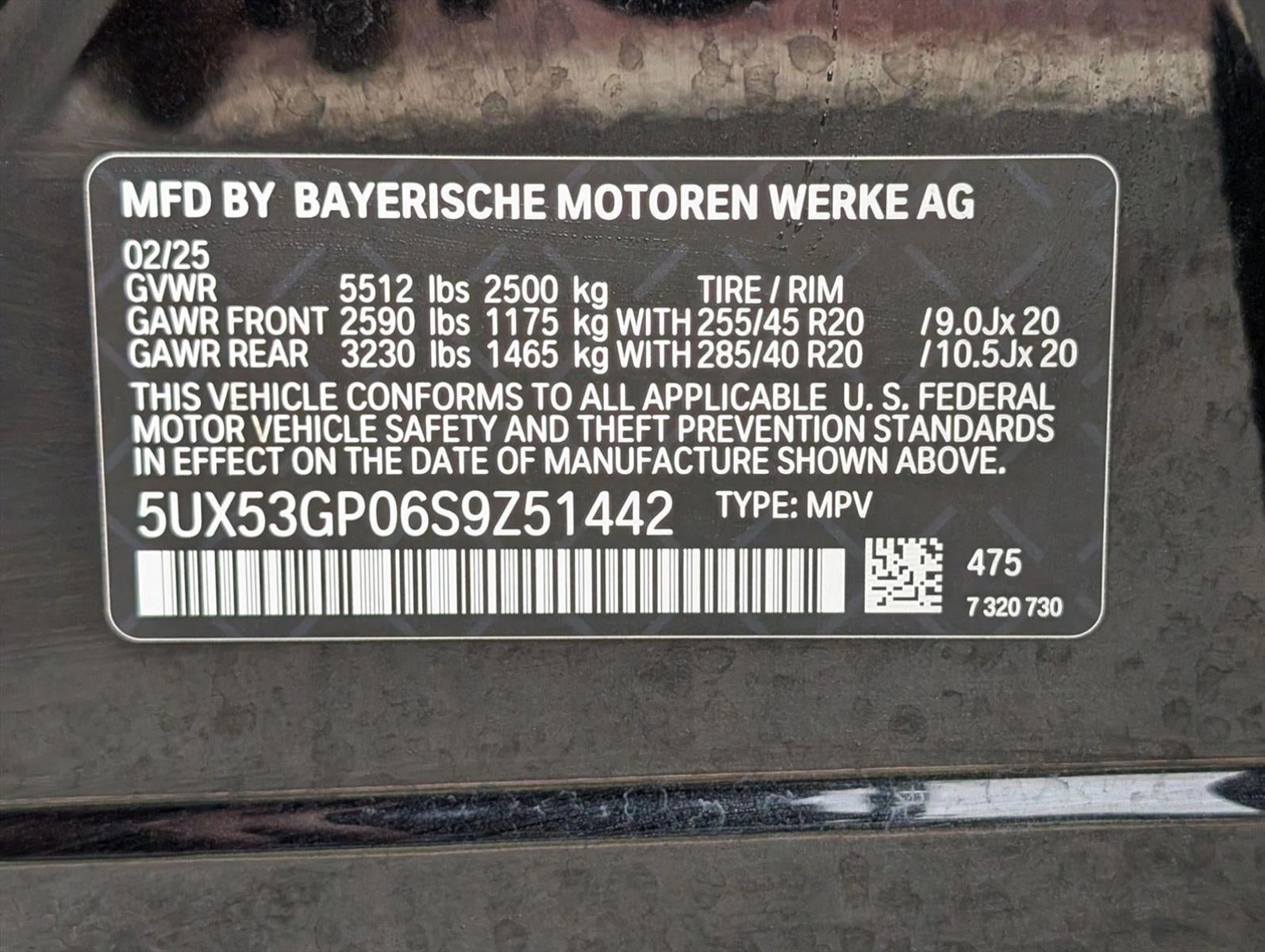 2025 BMW X3 30 xDrive Sports Activity Vehicle