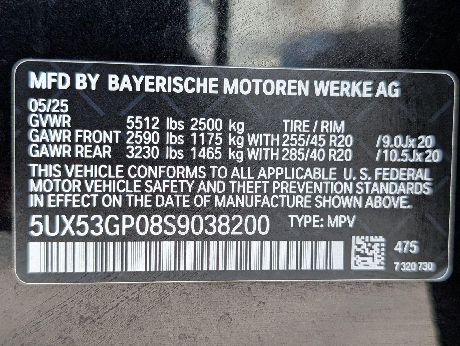 2025 BMW X3 30 xDrive Sports Activity Vehicle