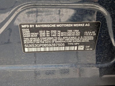 2025 BMW X3 30 xDrive Sports Activity Vehicle