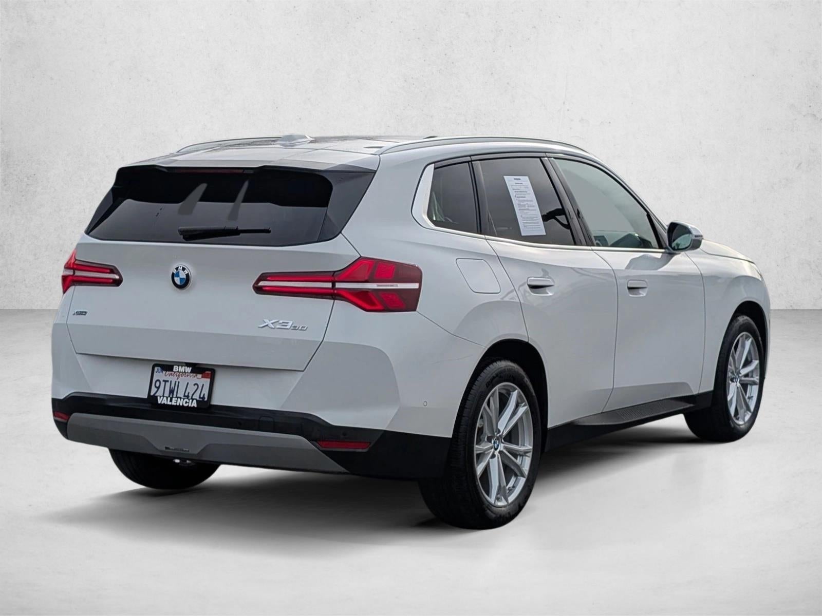 2025 BMW X3 30 xDrive Sports Activity Vehicle