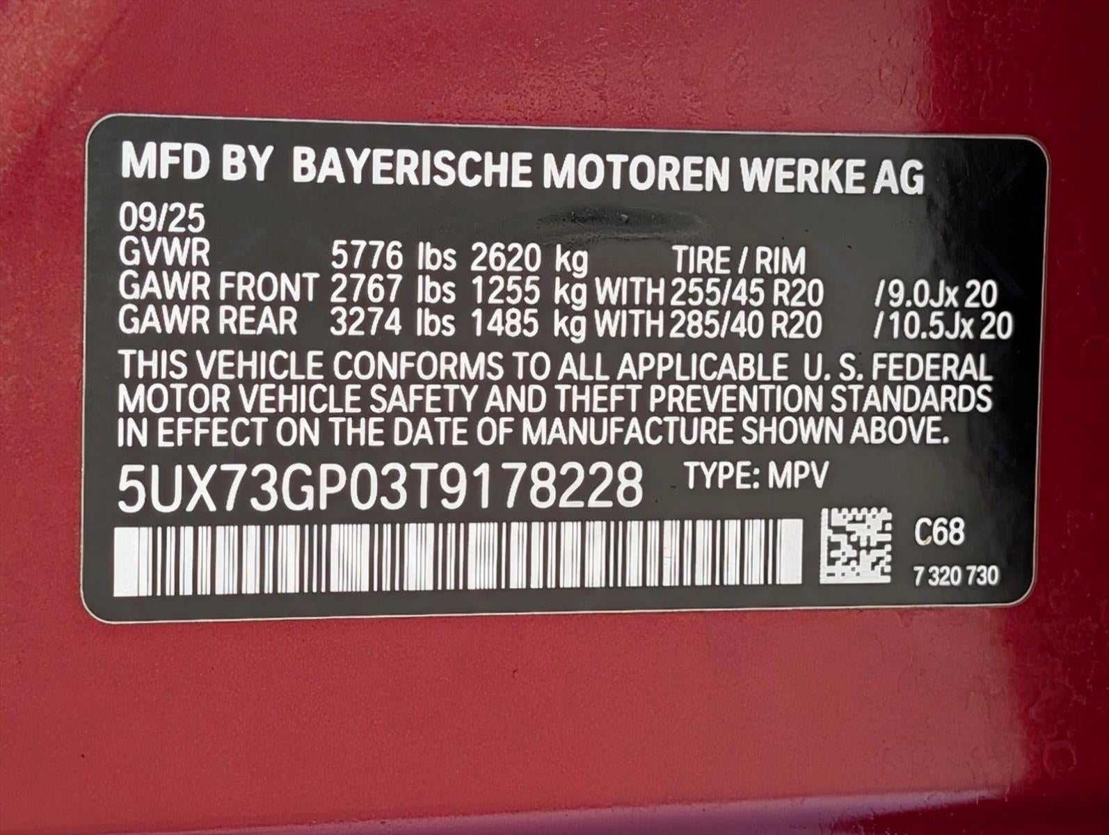 2026 BMW X3 M50 xDrive Sports Activity Vehicle