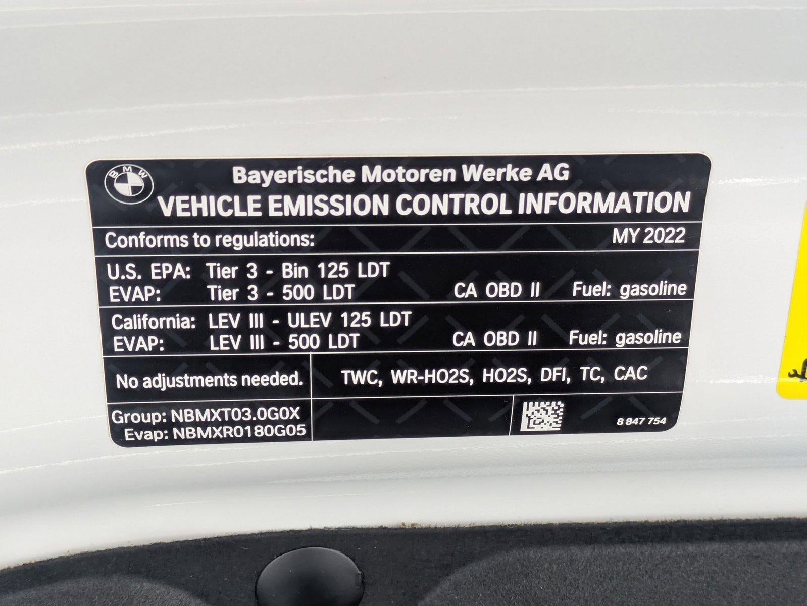 2022 BMW X5 sDrive40i Sports Activity Vehicle