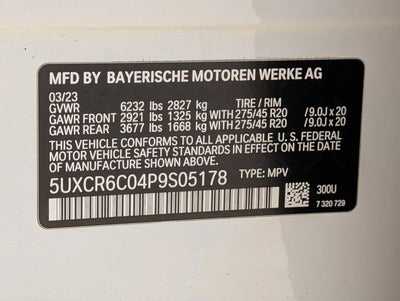 2023 BMW X5 xDrive40i Sports Activity Vehicle