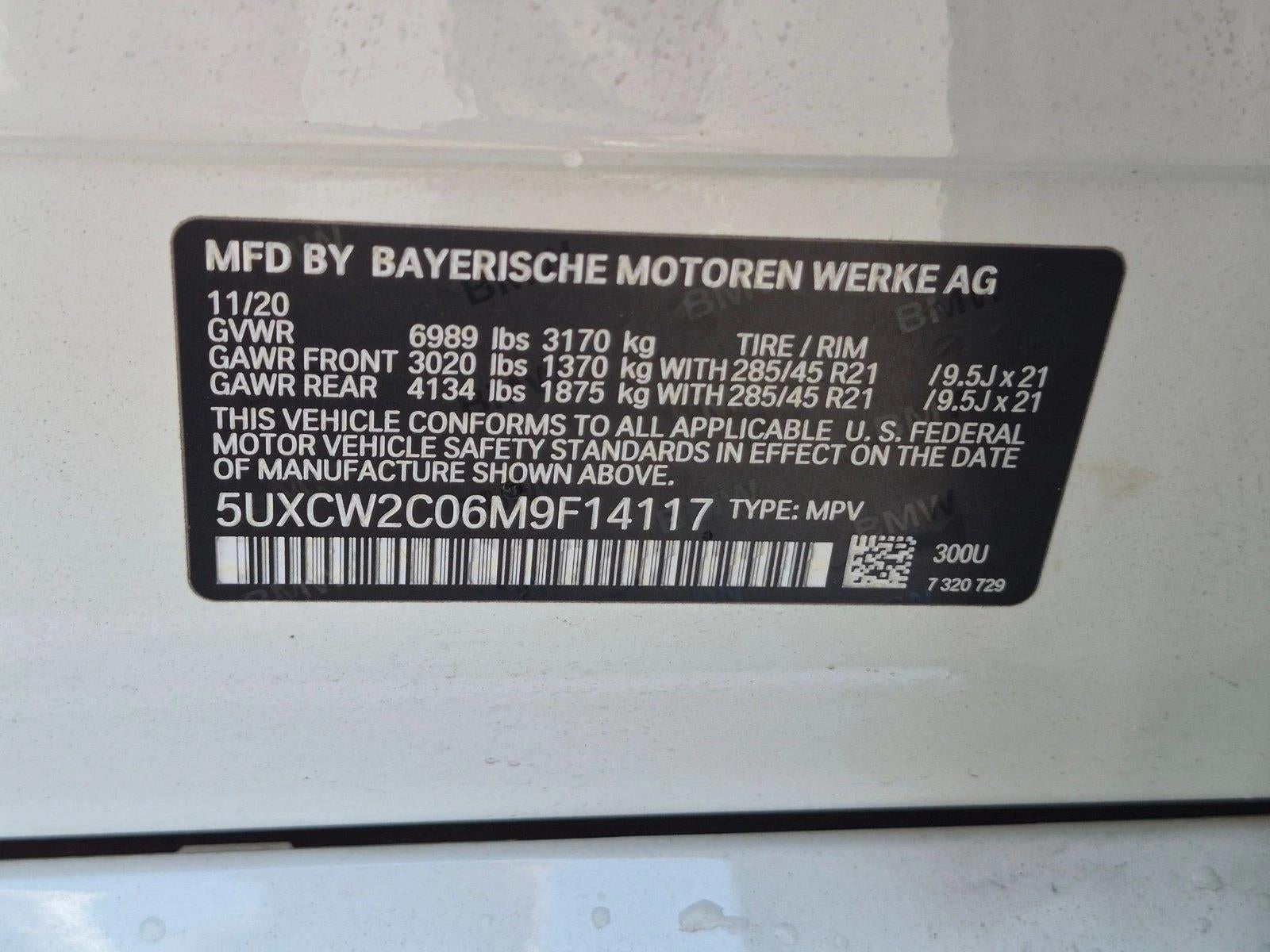 2021 BMW X7 xDrive40i Sports Activity Vehicle