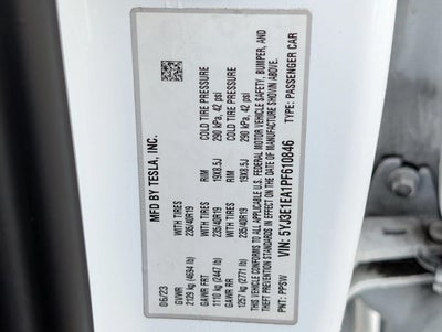 2023 Tesla Model 3 RWD