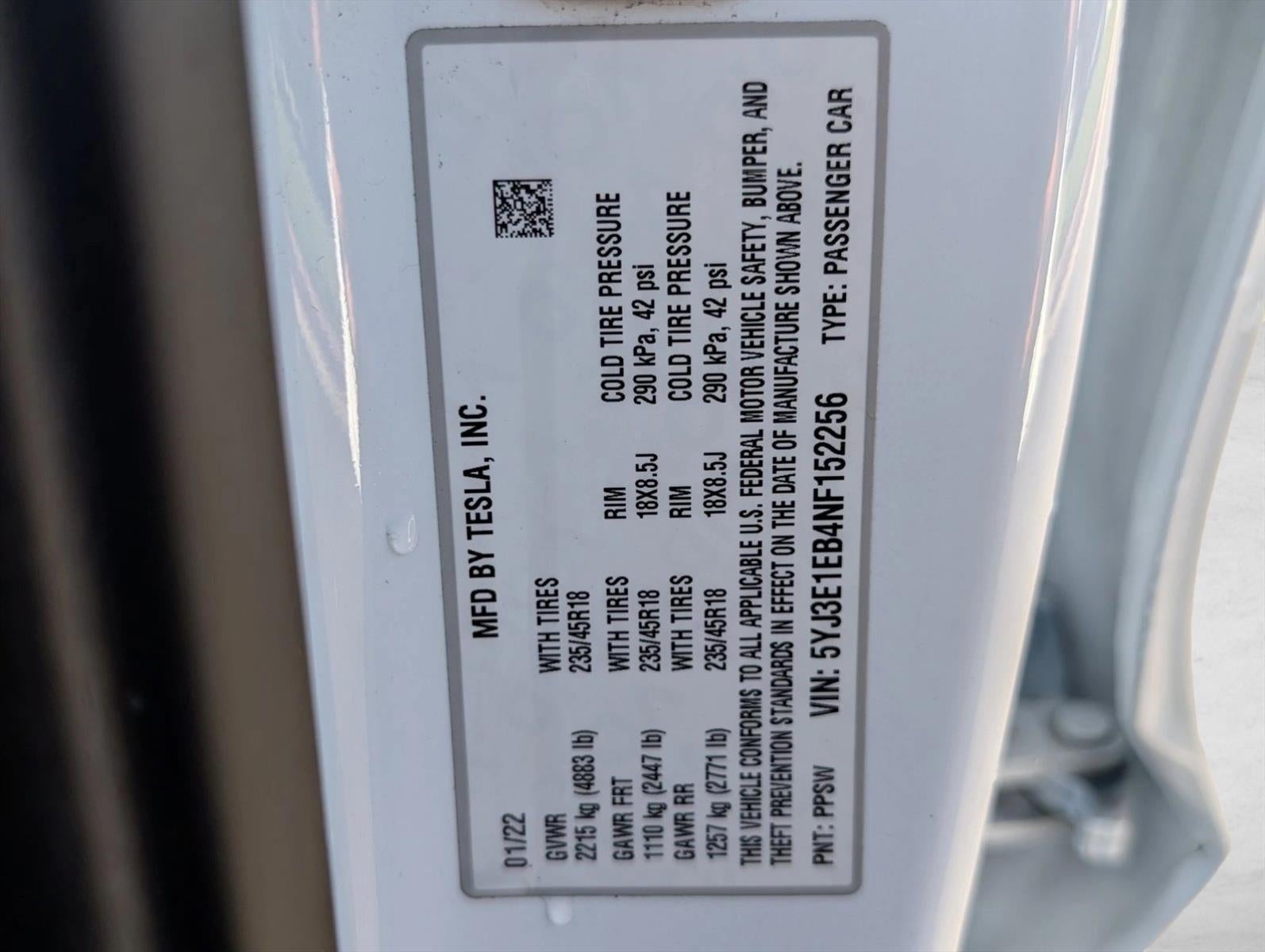 2022 Tesla Model 3 Long Range AWD *Ltd Avail*