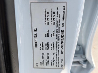 2020 Tesla Model 3 Performance AWD