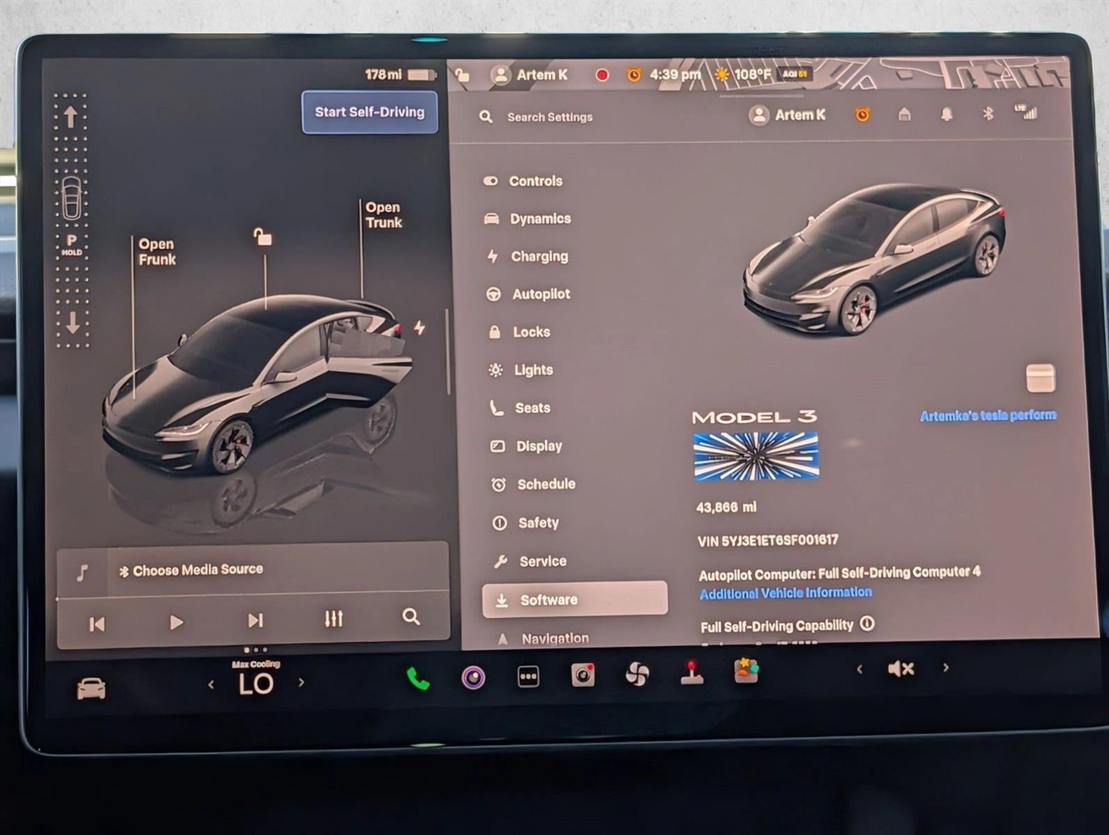 2025 Tesla Model 3 Performance AWD