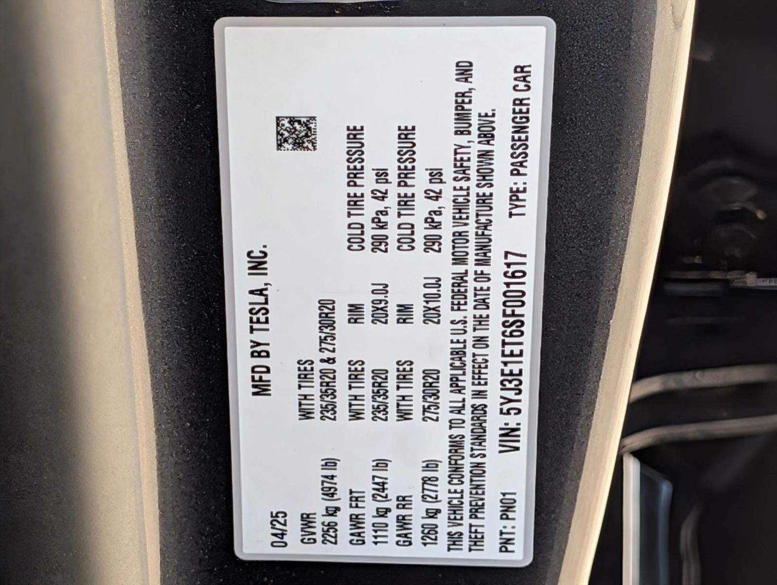 2025 Tesla Model 3 Performance AWD