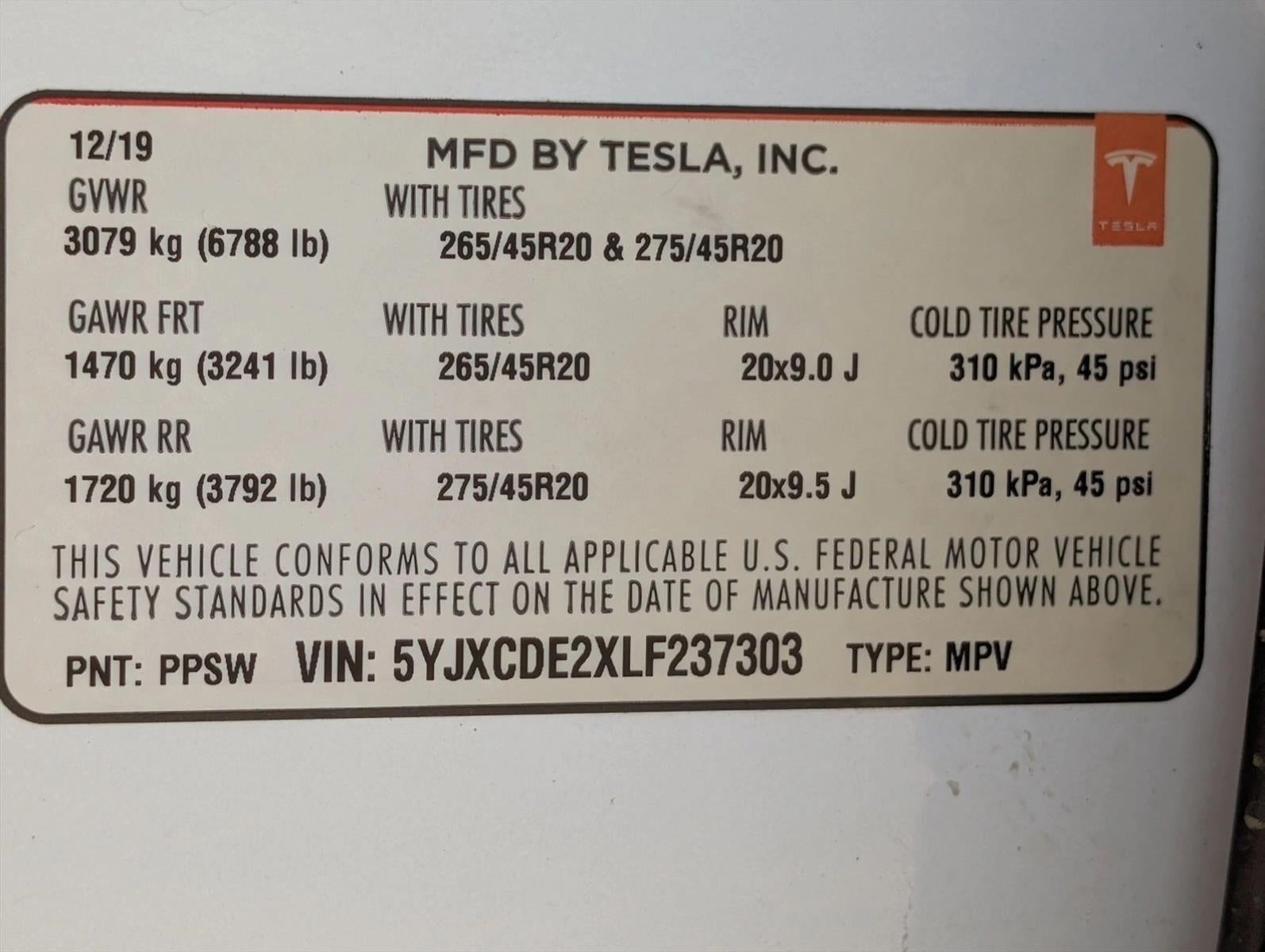 2020 Tesla Model X Long Range AWD *Ltd Avail*