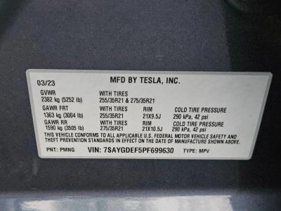 2023 Tesla Model Y Performance AWD