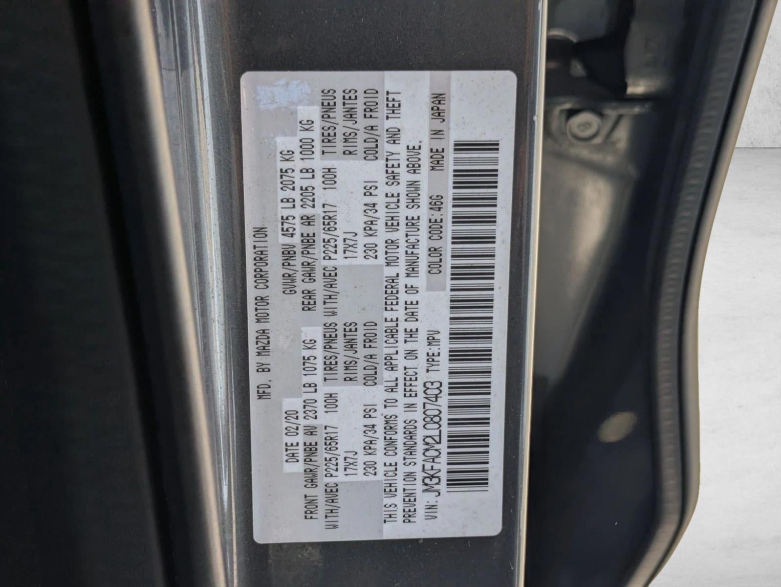 2020 Mazda Mazda CX-5 Touring FWD
